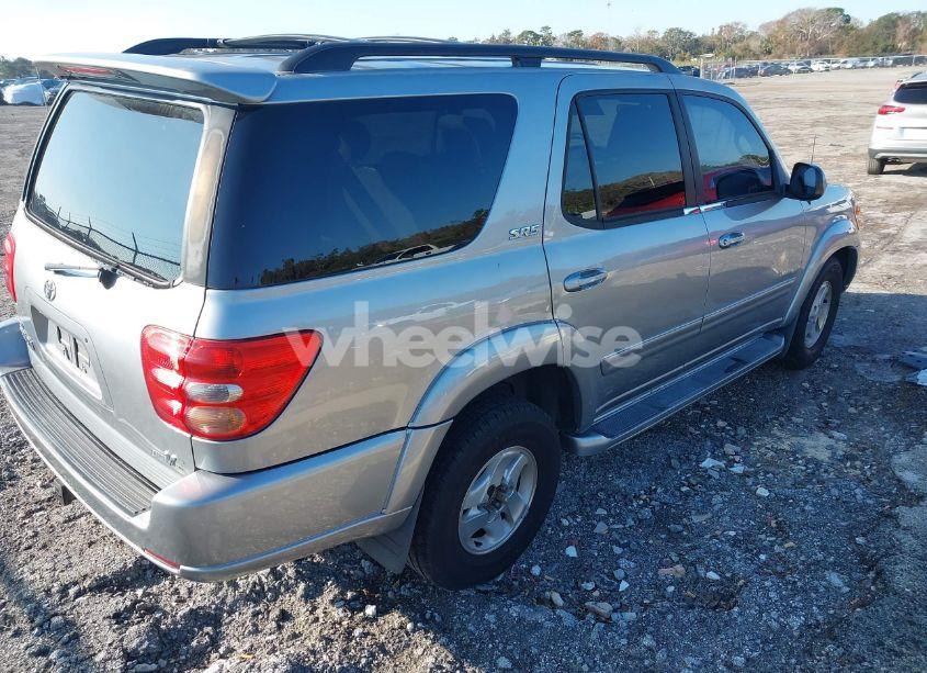 Photo 4 of 2004 Toyota Sequoia SR5 V8 (VIN 5TDZT34A04S221362)