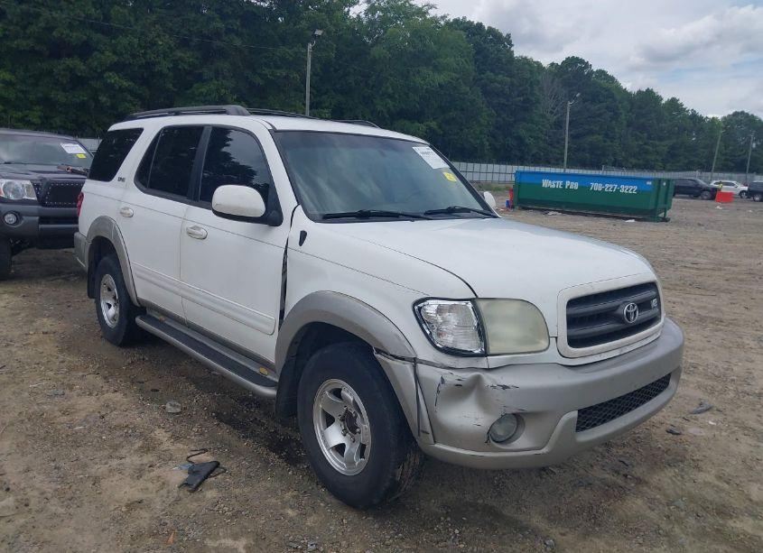 Photo 6 of 2002 Toyota Sequoia SR5 V8 (VIN 5TDZT34A12S124376)