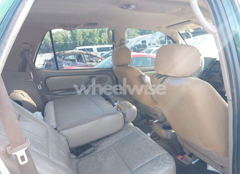 Photo 8 of 2003 Toyota Sequoia SR5 V8 (VIN 5TDZT34A13S192937)