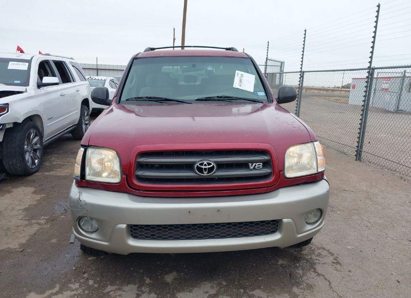 Photo 12 of 2002 Toyota Sequoia SR5 V8 (VIN 5TDZT34A22S088245)