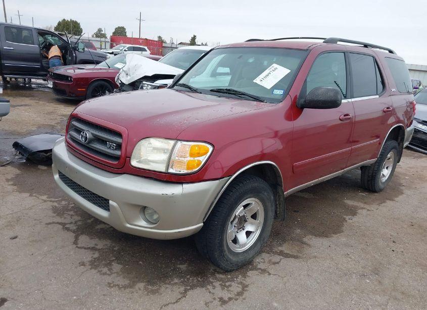 Photo 2 of 2002 Toyota Sequoia SR5 V8 (VIN 5TDZT34A22S088245)