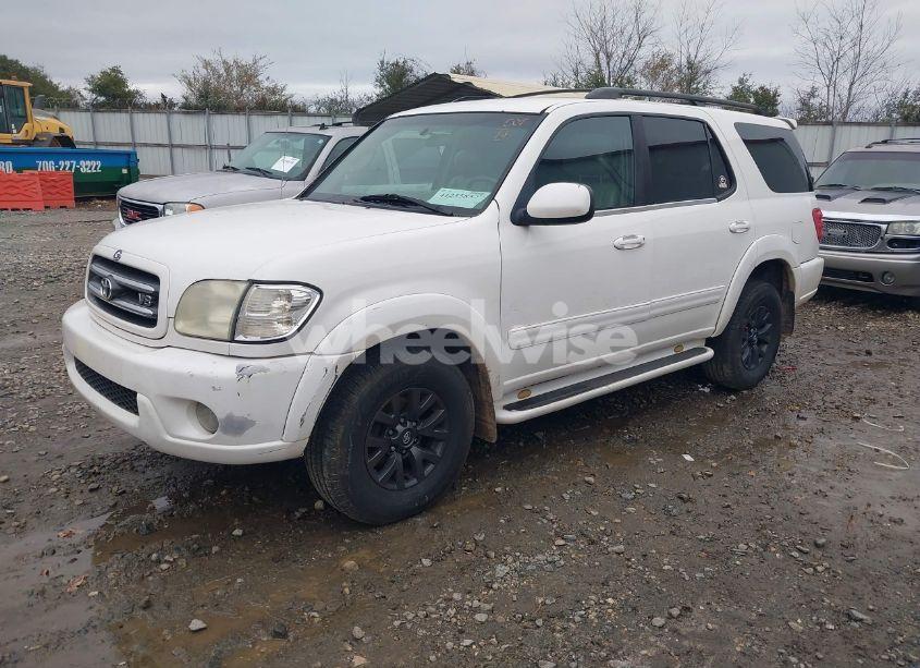 Photo 2 of 2002 Toyota Sequoia SR5 V8 (VIN 5TDZT34A32S134438)