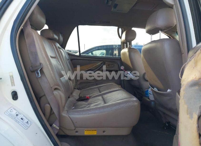 Photo 8 of 2003 Toyota Sequoia SR5 V8 (VIN 5TDZT34A33S147241)