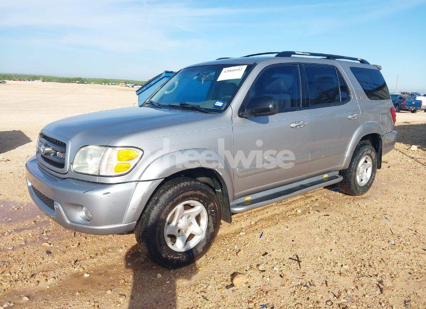 Photo 2 of 2002 Toyota Sequoia SR5 V8 (VIN 5TDZT34A42S082057)