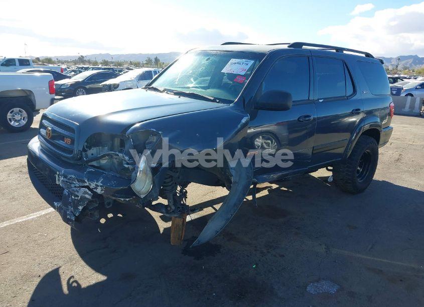 Photo 2 of 2002 Toyota Sequoia SR5 V8 (VIN 5TDZT34A42S114070)