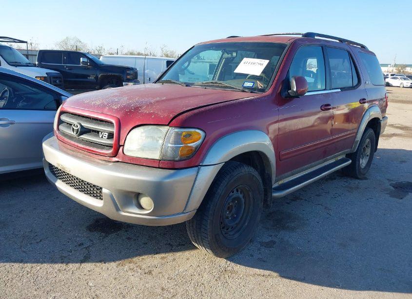 Photo 2 of 2002 Toyota Sequoia SR5 V8 (VIN 5TDZT34A52S108553)