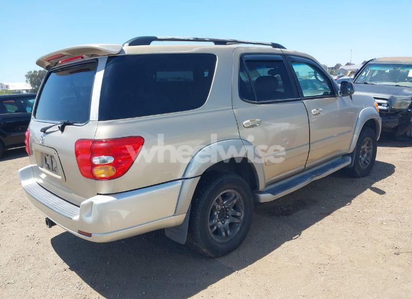 Photo 4 of 2003 Toyota Sequoia SR5 V8 (VIN 5TDZT34A53S163702)
