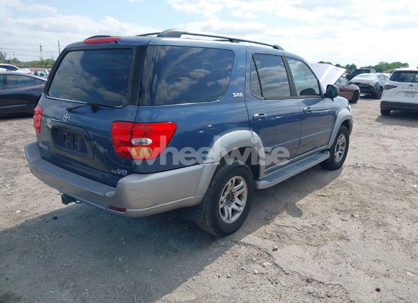 Photo 4 of 2004 Toyota Sequoia SR5 V8 (VIN 5TDZT34A54S233006)