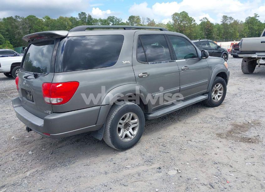 Photo 4 of 2005 Toyota Sequoia SR5 V8 (VIN 5TDZT34A55S254679)