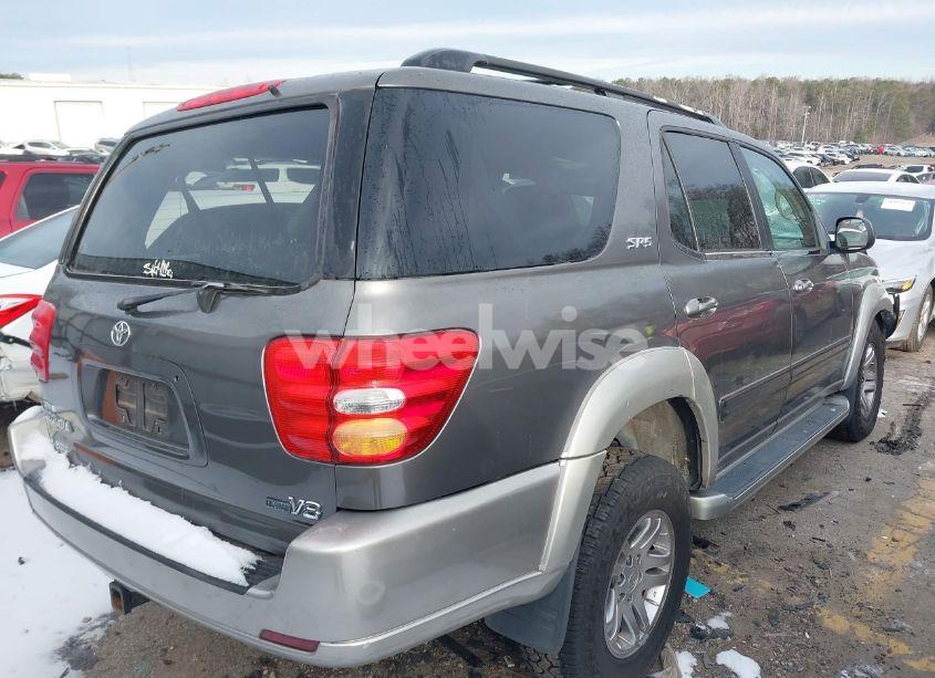 Photo 4 of 2003 Toyota Sequoia SR5 V8 (VIN 5TDZT34A63S151851)