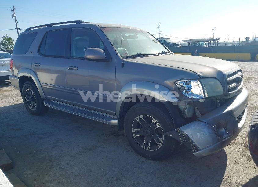 2002 Toyota Sequoia SR5 V8 (VIN 5TDZT34A72S117383) main photo