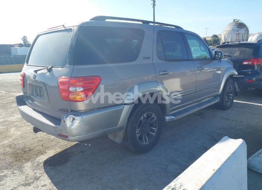 Photo 4 of 2002 Toyota Sequoia SR5 V8 (VIN 5TDZT34A72S117383)
