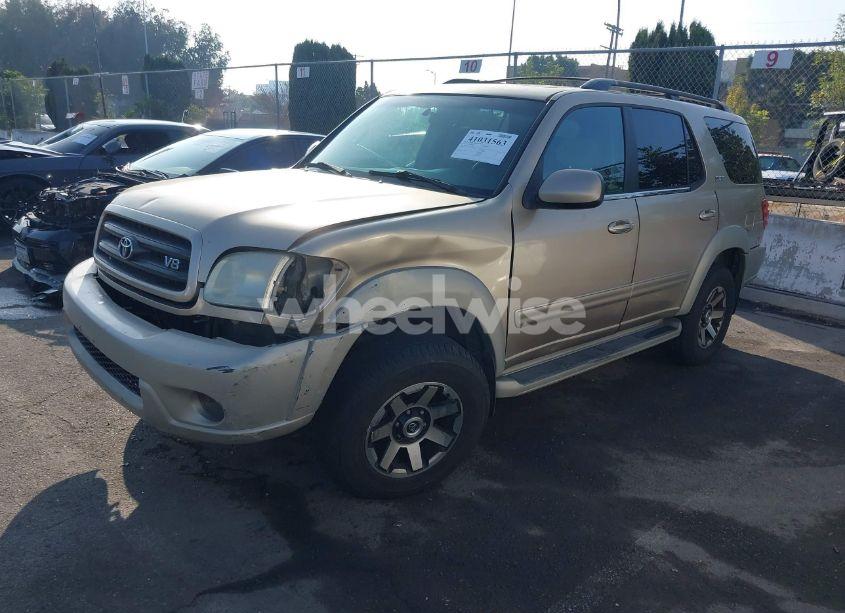 Photo 2 of 2001 Toyota Sequoia SR5 (VIN 5TDZT34A81S025388)