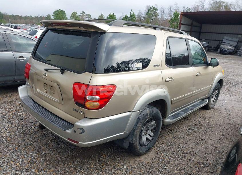 Photo 4 of 2003 Toyota Sequoia SR5 V8 (VIN 5TDZT34A83S163144)