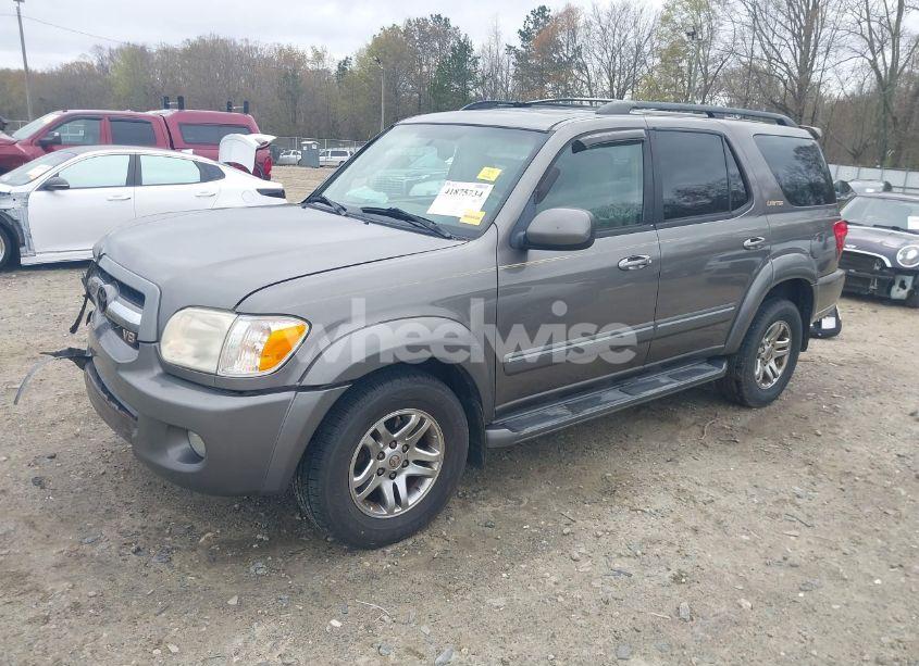 Photo 2 of 2005 Toyota Sequoia LIMITED V8 (VIN 5TDZT38A05S244247)