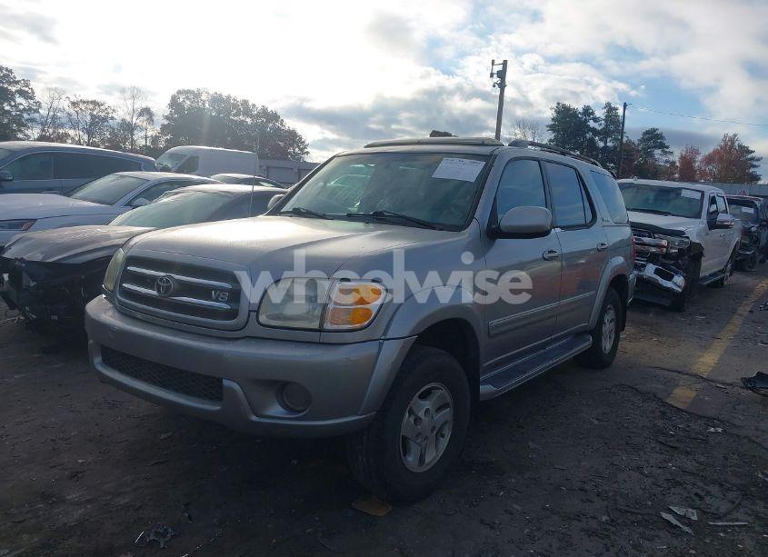 Photo 2 of 2002 Toyota Sequoia LIMITED V8 (VIN 5TDZT38A22S102963)