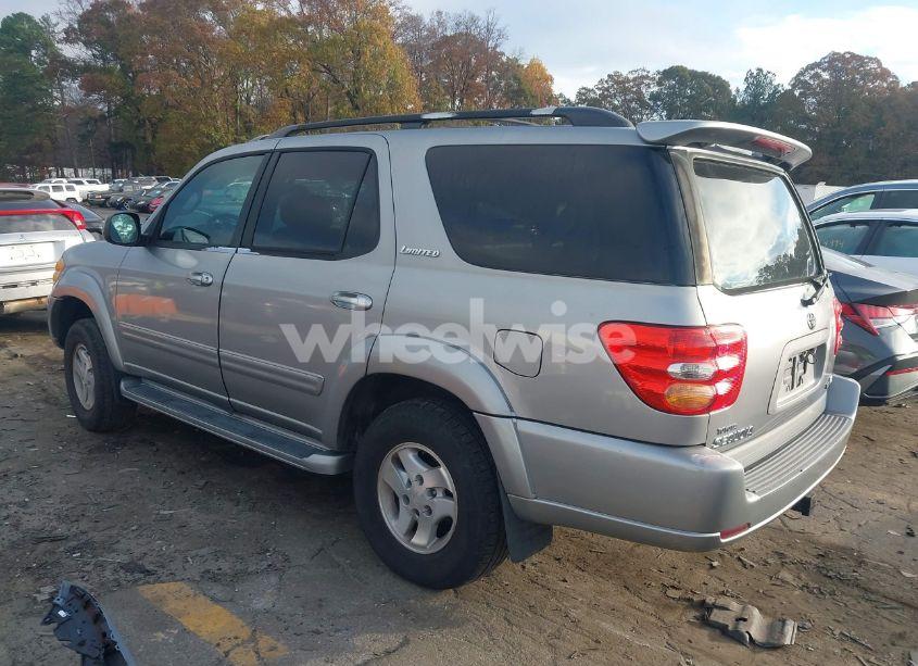 Photo 3 of 2002 Toyota Sequoia LIMITED V8 (VIN 5TDZT38A22S102963)