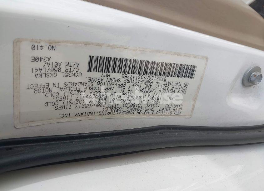 Photo 9 of 2003 Toyota Sequoia LIMITED V8 (VIN 5TDZT38A33S147766)