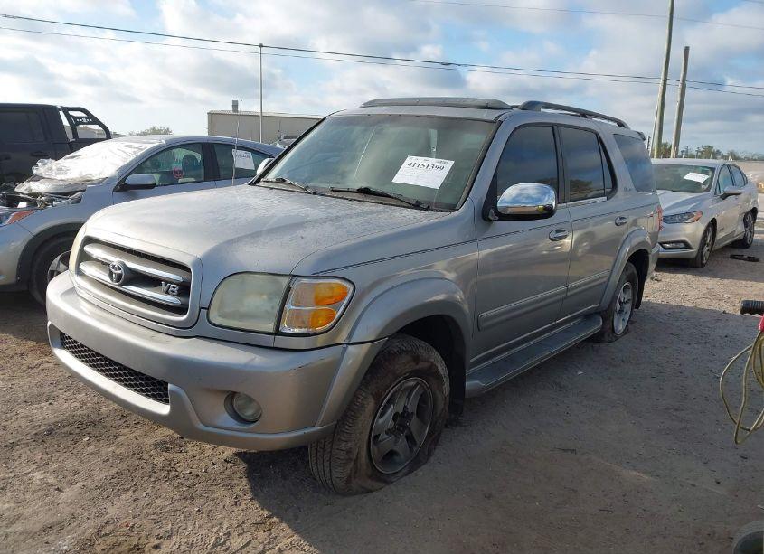 Photo 2 of 2002 Toyota Sequoia LIMITED V8 (VIN 5TDZT38A42S072039)