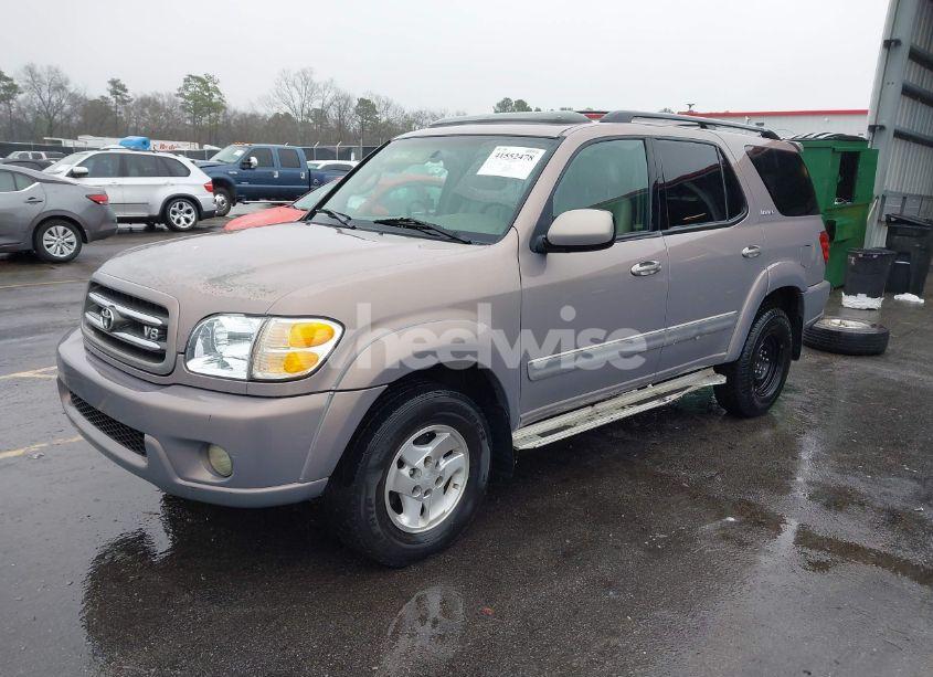 Photo 2 of 2002 Toyota Sequoia LIMITED V8 (VIN 5TDZT38A52S117036)