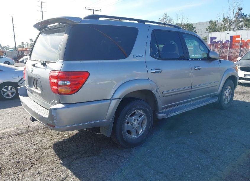 Photo 4 of 2002 Toyota Sequoia LIMITED V8 (VIN 5TDZT38A62S125923)