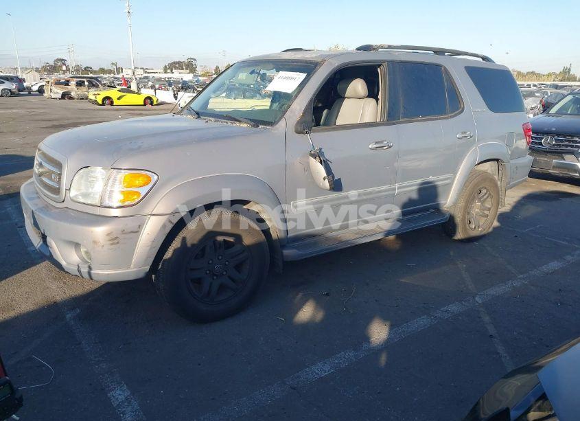 Photo 2 of 2001 Toyota Sequoia LIMITED V8 (VIN 5TDZT38A81S050642)