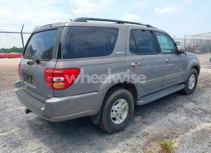 Photo 4 of 2001 Toyota Sequoia LIMITED V8 (VIN 5TDZT38A81S054349)