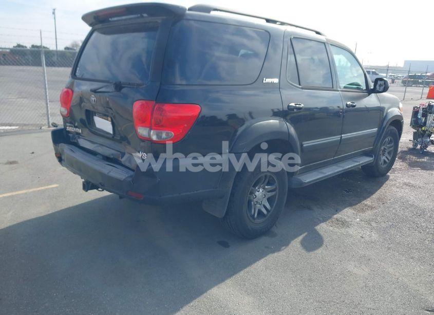 Photo 4 of 2006 Toyota Sequoia LIMITED V8 (VIN 5TDZT38A86S275540)