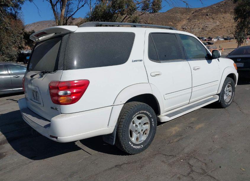 Photo 4 of 2001 Toyota Sequoia LIMITED V8 (VIN 5TDZT38AX1S026925)
