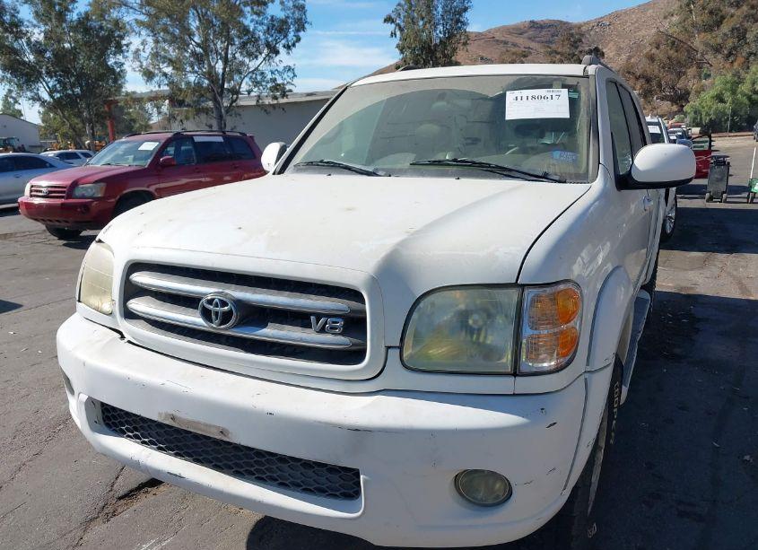 Photo 6 of 2001 Toyota Sequoia LIMITED V8 (VIN 5TDZT38AX1S026925)
