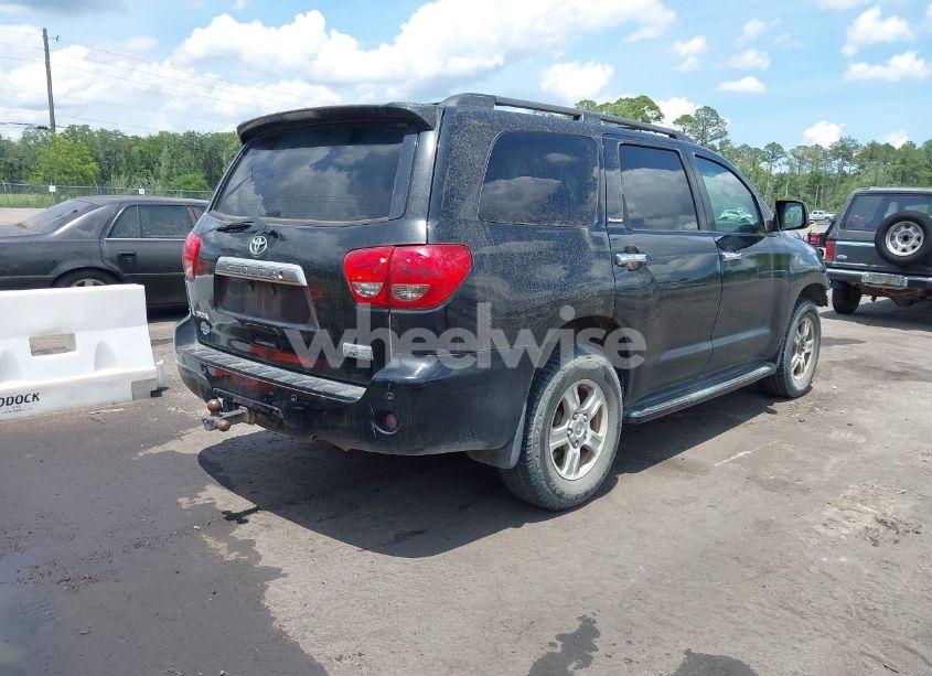 Photo 4 of 2008 Toyota Sequoia PLATINUM 5.7L V8 (VIN 5TDZY67A08S001188)