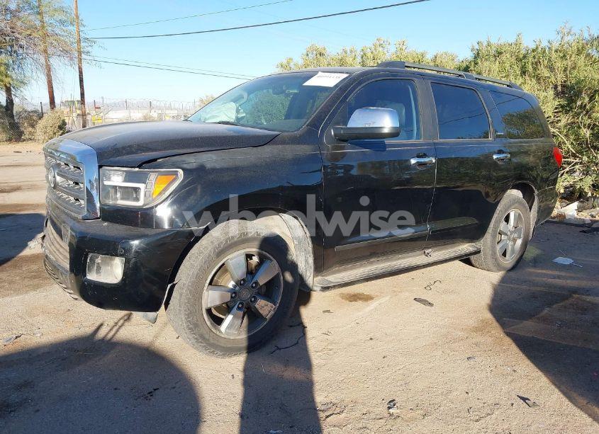 Photo 2 of 2008 Toyota Sequoia LIMITED 5.7L V8 (VIN 5TDZY68AX8S001424)