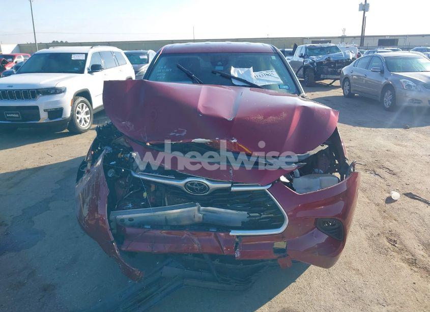 Photo 13 of 2022 Toyota Highlander LE (VIN 5TDZZRAH1NS132002)