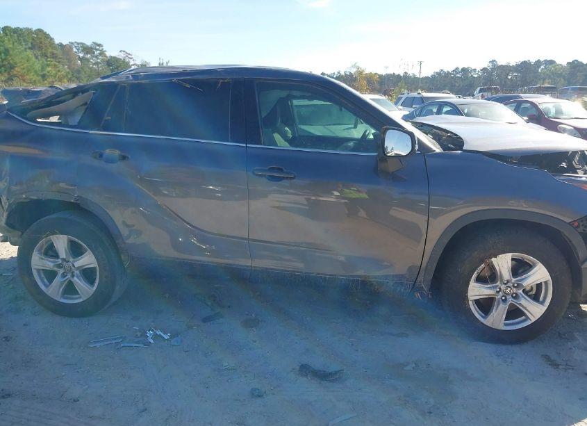 Photo 12 of 2021 Toyota Highlander LE (VIN 5TDZZRAH3MS529869)