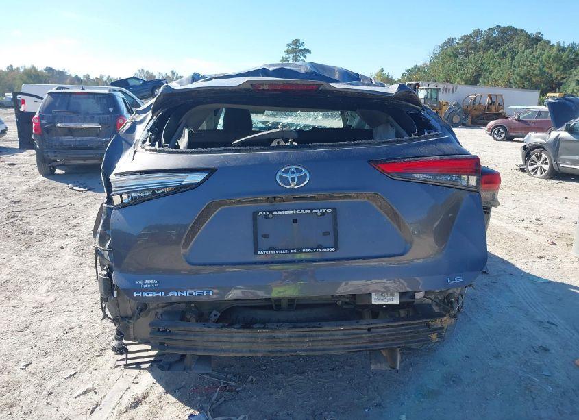 Photo 15 of 2021 Toyota Highlander LE (VIN 5TDZZRAH3MS529869)