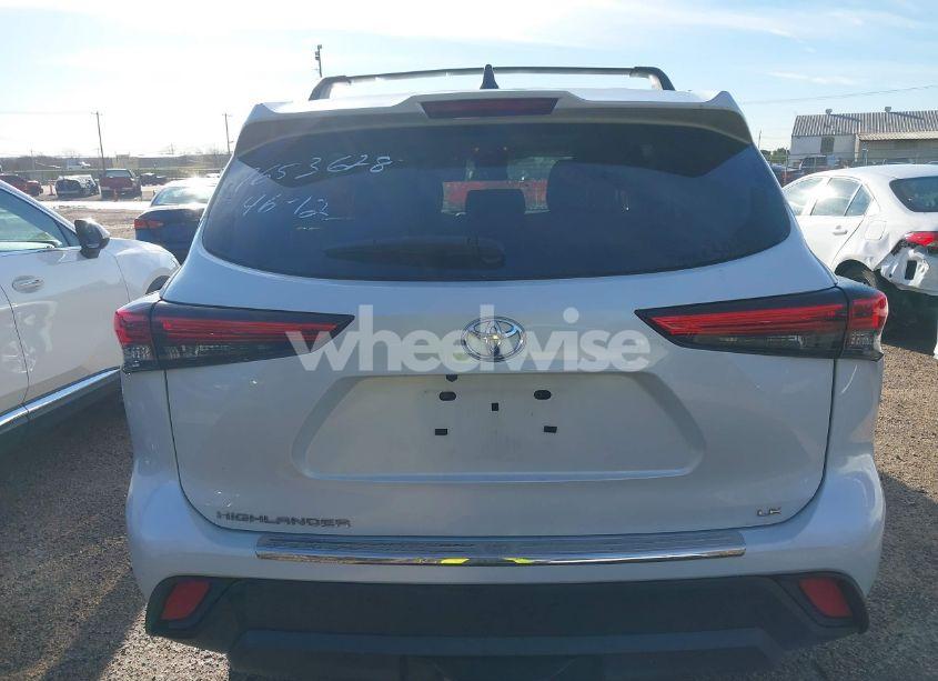 Photo 16 of 2022 Toyota Highlander LE (VIN 5TDZZRAH3NS541716)