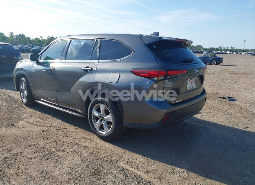 Photo 3 of 2021 Toyota Highlander LE (VIN 5TDZZRAH4MS068164)