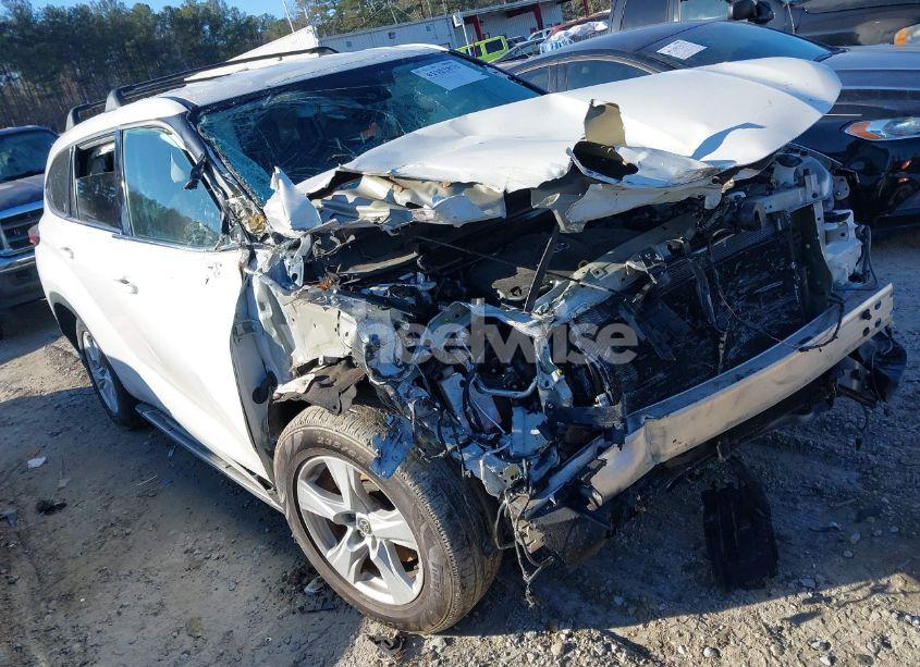 2021 Toyota Highlander LE (VIN 5TDZZRAH4MS515690) main photo