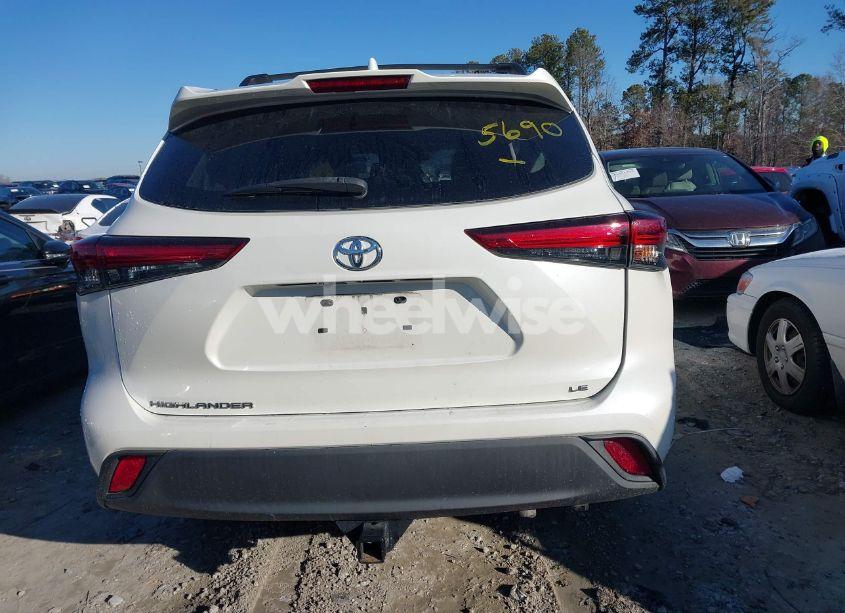 Photo 16 of 2021 Toyota Highlander LE (VIN 5TDZZRAH4MS515690)