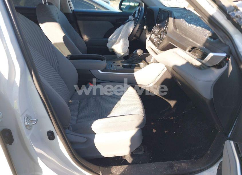 Photo 5 of 2021 Toyota Highlander LE (VIN 5TDZZRAH4MS515690)