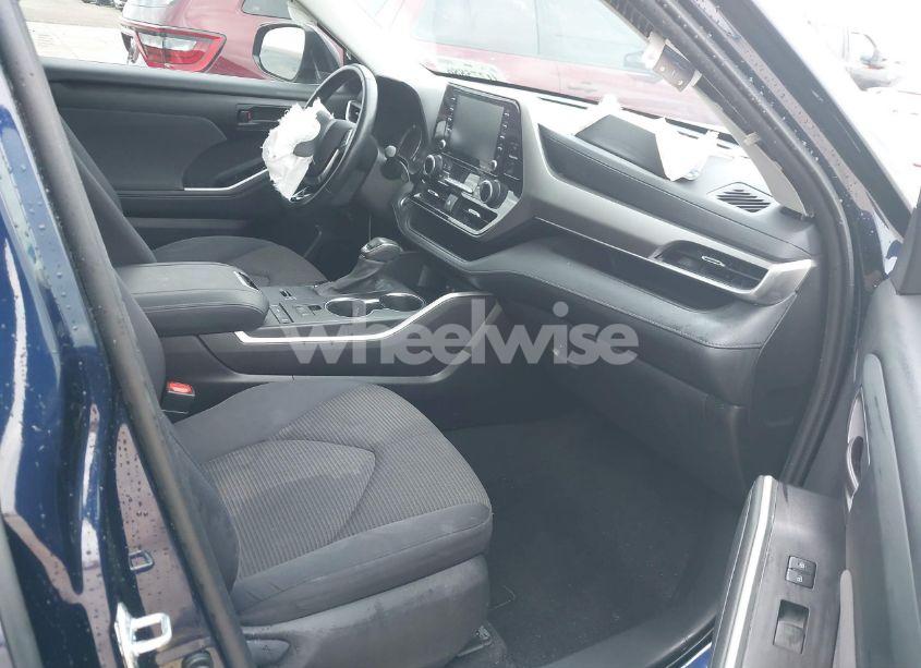 Photo 5 of 2021 Toyota Highlander LE (VIN 5TDZZRAH4MS525894)