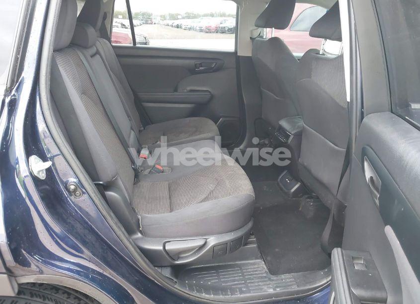 Photo 8 of 2021 Toyota Highlander LE (VIN 5TDZZRAH4MS525894)