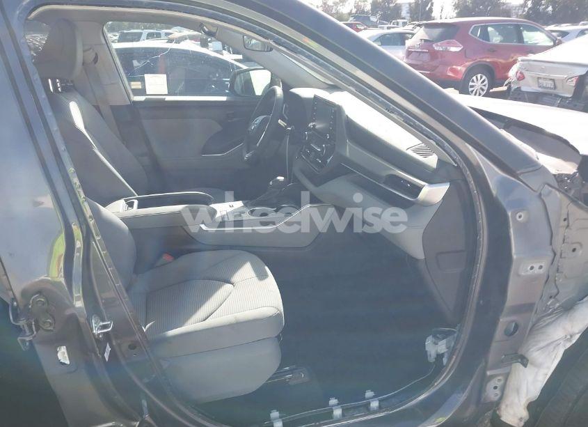 Photo 5 of 2022 Toyota Highlander LE (VIN 5TDZZRAH4NS096760)