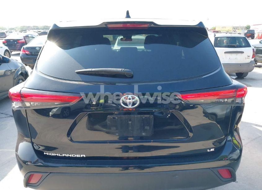 Photo 16 of 2021 Toyota Highlander LE (VIN 5TDZZRAH5MS525595)