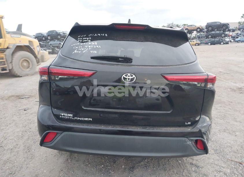 Photo 16 of 2021 Toyota Highlander LE (VIN 5TDZZRAH9MS051389)