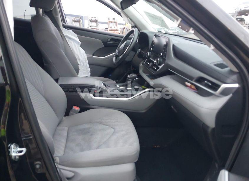 Photo 5 of 2021 Toyota Highlander LE (VIN 5TDZZRAH9MS051389)