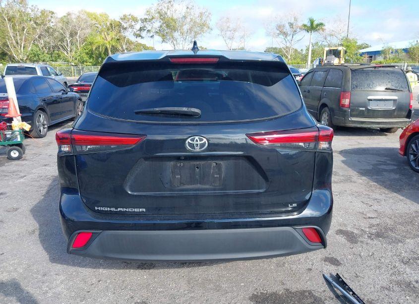 Photo 17 of 2020 Toyota Highlander LE (VIN 5TDZZRAHXLS013443)