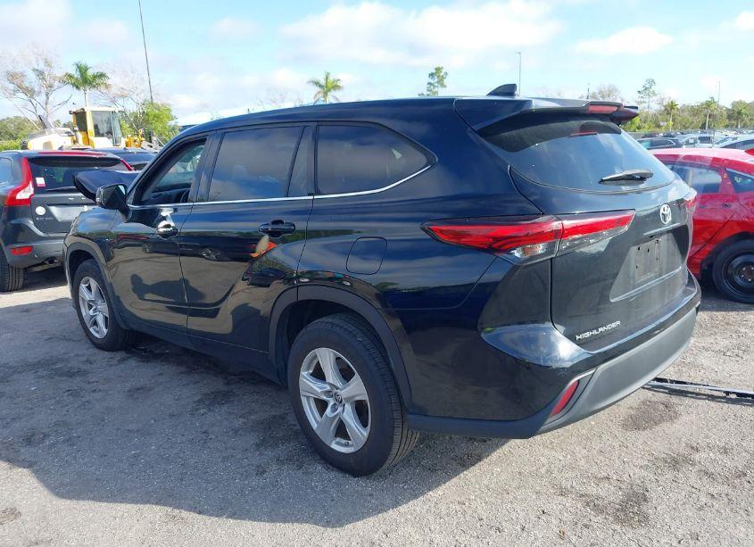 Photo 3 of 2020 Toyota Highlander LE (VIN 5TDZZRAHXLS013443)