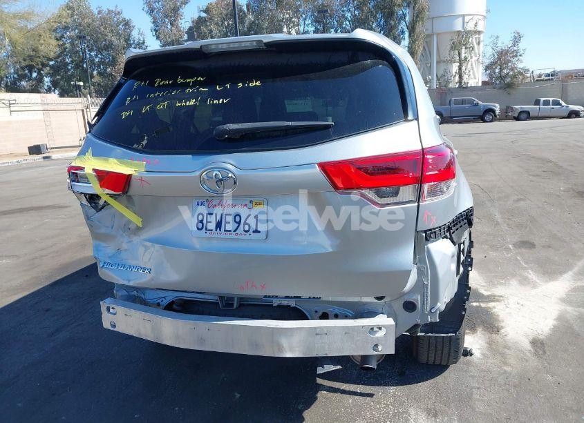 Photo 17 of 2018 Toyota Highlander LE (VIN 5TDZZRFH7JS276687)