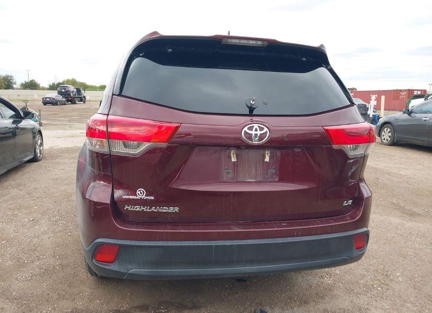 Photo 17 of 2018 Toyota Highlander LE PLUS (VIN 5TDZZRFHXJS251623)
